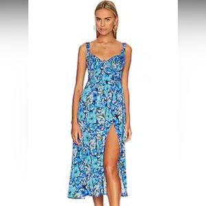 Revolve: for love and lemons astor midi dress